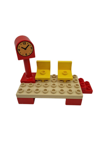 Lego train duplo bleu - train,