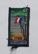 Insigne tissu chantier de - chantier,