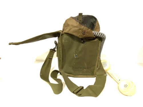 Ancien téléphone militaire - téléphone,
