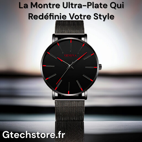Montre pour homme minimaliste - montre,