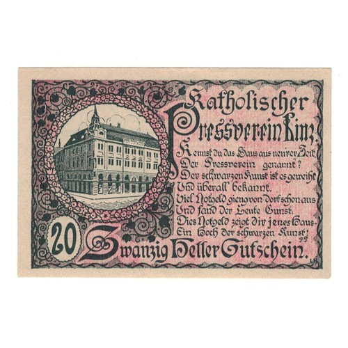 Billet autriche linz - autriche,, prv