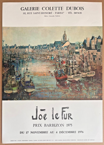 Joë fur affiche - le,