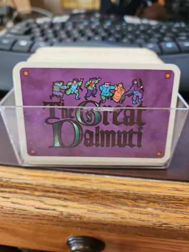 The great dalmuti card game - the,