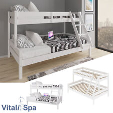 Lit pour enfant VITALISPA EVEREST, lit à étage blanc, lit mezzanine