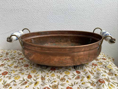 Ancienne jardinière cuivre - ancienne,