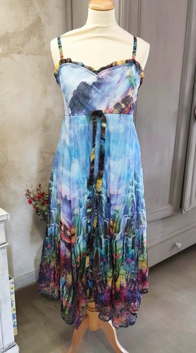 Robe longue fluide sensations - robe,