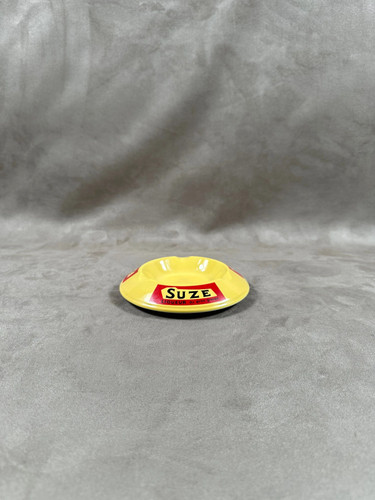 Suze yellow ceramic ashtray - ceramic, by