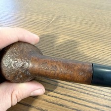 Pipe ancienne CHAP Saint-Claude – modèle Baby Extra 40 – bruyère rustiquée 1950