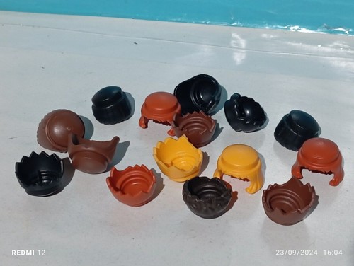 Playmobil x15 perruques homme - x15,