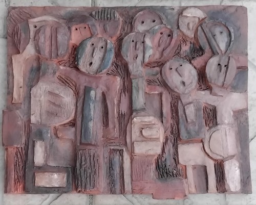 Sculpture art brut - ,