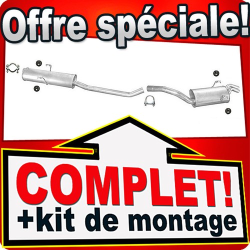 Ligne pot échappement pour - ligne,