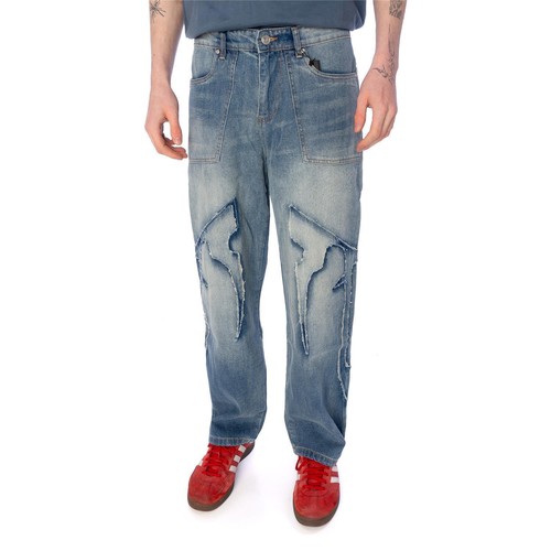 Pantalon baggy tissu favela - baggy,