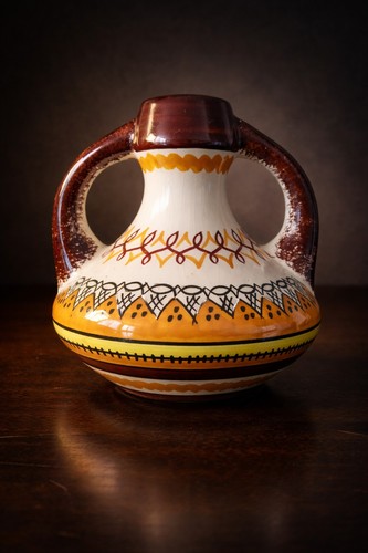 Vase amphore henriot quimper - vase,