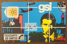 GSI TELECARTE RÉF PHONECOTE D31 UT SCHEDA PHONE CARD CARTE CARTA TARJETA