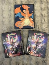 gros lot de cartes pokemon 3 classeurs plein