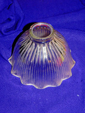 Ancien Abat Jour belle Tulipe Holophane Années 50 excellent état pour griffe