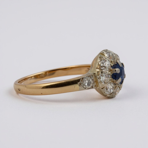 Bague ancienne jaune et - bague,