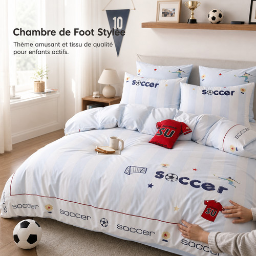 Literie coton enfant motif