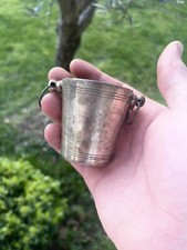 Petit Sceau À Champagne Métal Argenté