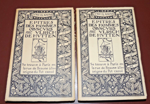 Hutten epîtres des hommes - de,