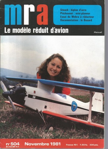Mra 504 steack biplan - mra, rc