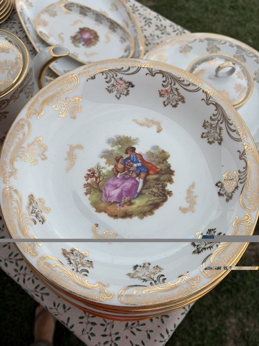Service table porcelaine - de,