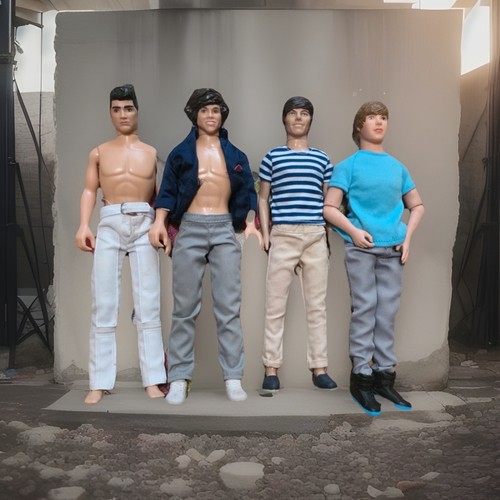 One direction dolls set 4 - dolls,