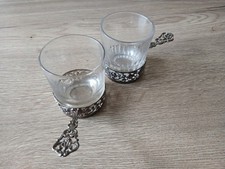 Ancien Porte Tasse en Métal