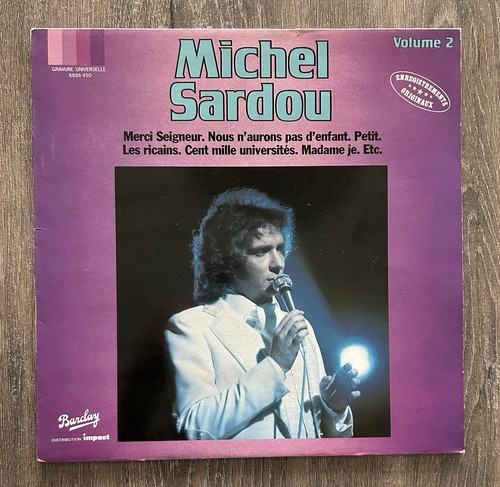 Michel sardou volume les - michel, 2
