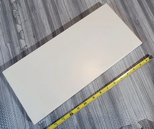 Ikea algot white wood shelf - algot,