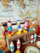 Anciennes figurines pouets - figurines,