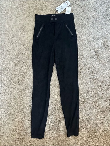 Zara black rise leggings - black,