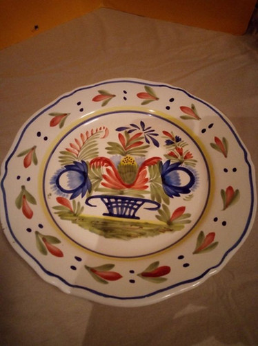 Quimper jolie assiette - jolie,