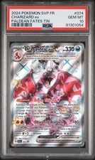 Carte Pokémon Dracaufeu EX SVP 074 PSA 10 Promo Ecarlate & Violet FR PAF