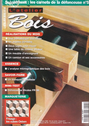 Atelier bois n 45 - l'atelier,