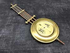 Ancien balancier  poids d’horloge en Laiton / HORLOGERIE / VINTAGE pendule 