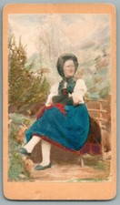 CDV 1870 Tyrolien Costume