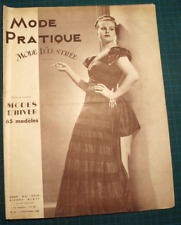 La mode pratique de 1937 N°41 Modèle d'Anny Blatt  (EB462)