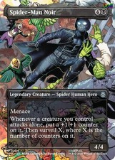 Spider man noir - noir, (borderless)