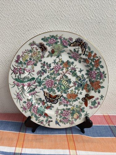 Ancienne assiette décorative - ancienne,