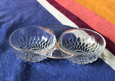 Saleron sel/poivre Duralex verre vintage, Made in France