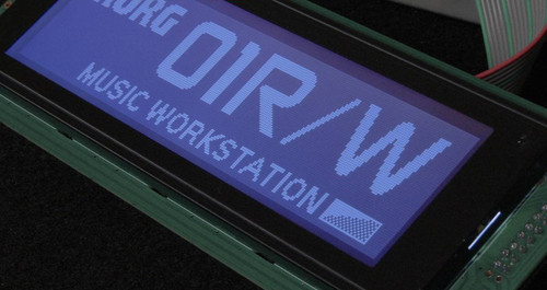 Korg 01r lcd display screen - korg,