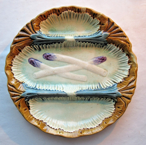 Assiette asperges en - à,