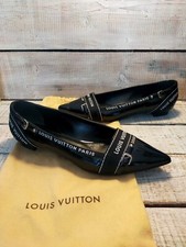 mocassins /ballerines Louis Vuitton cuir vernis noir pointure 38