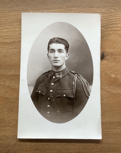 Carte photo soldat du 46 - photo,