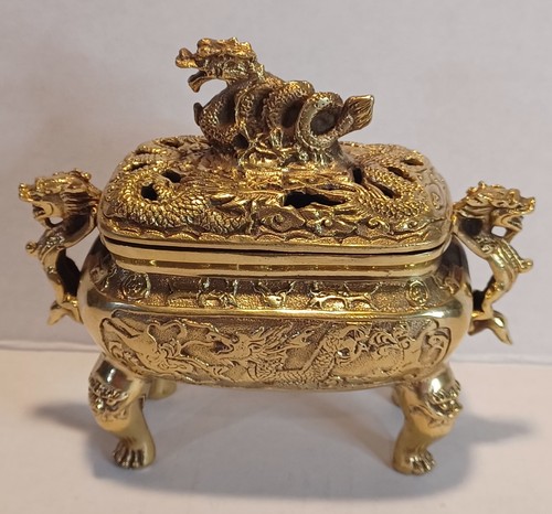 Chinese old bronze - old, brass