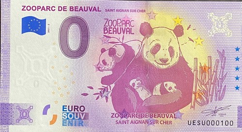 Billet euro zoo parc - billet, 0