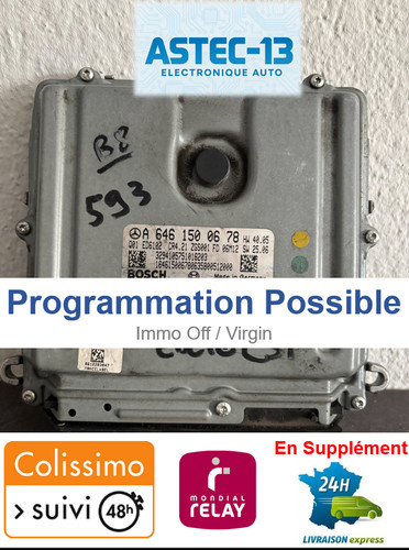 C593 calculateur moteur bosch - moteur,
