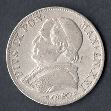 RARE MONNAIE ARGENT UNE LIRA