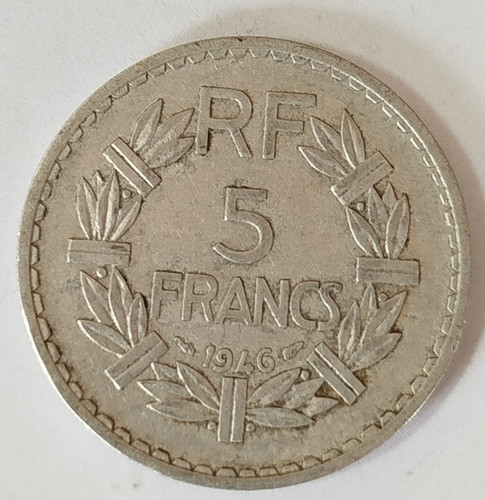 Pièce francs 1946 - de,